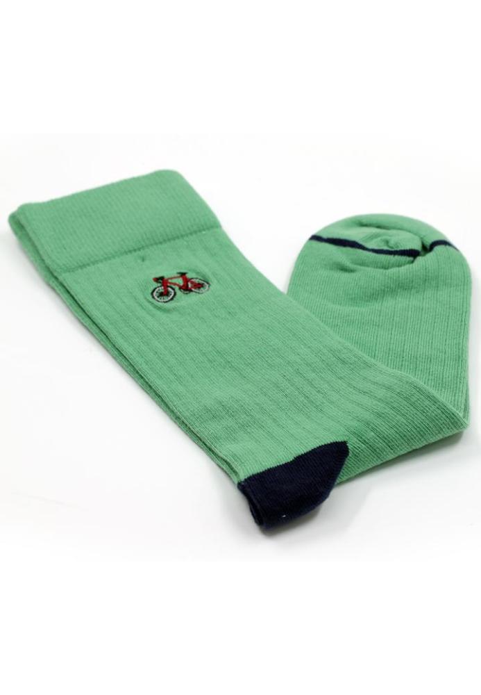 Șosete Bărbătești Organice Fără Cusătură , verzi ,Engros